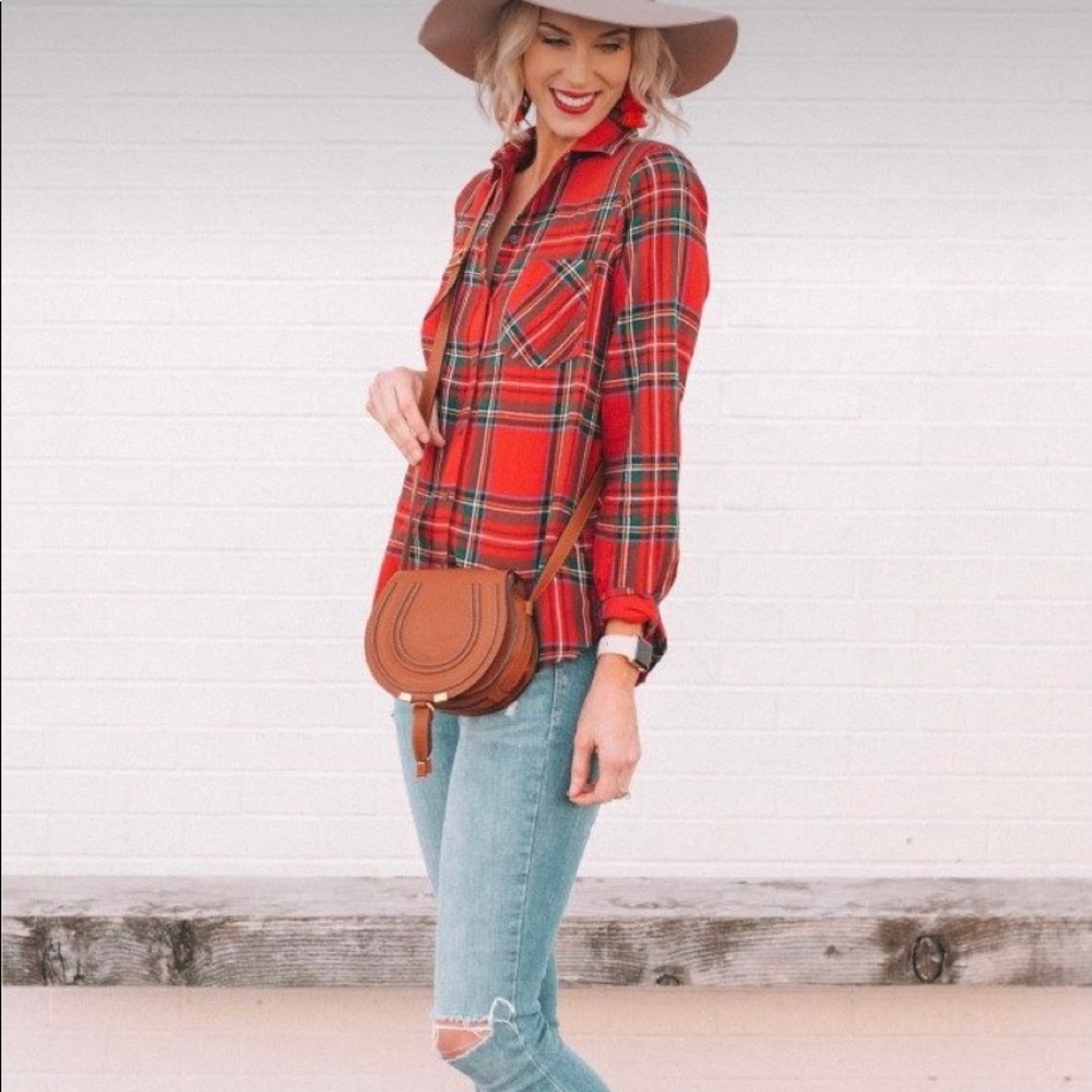 A New Day Plaid Button Down Shirt